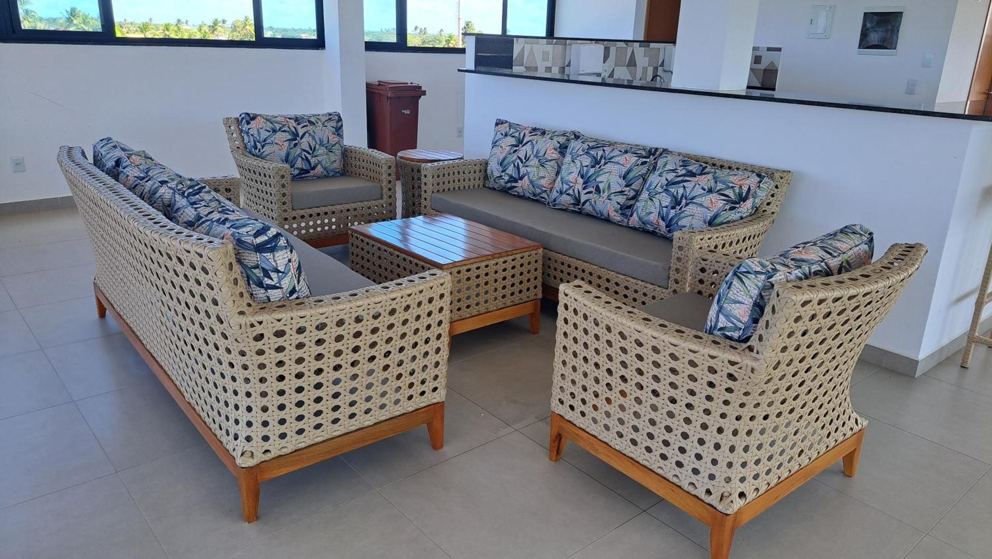 Apartamento Com Piscina No Condominio Maraca2 Ipojuca Exterior foto